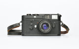 Leica M4 re paint (done by Enzo Patagonean) with black elmar 50mm 2.8 E39 etc.