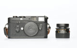 Leica M4 re paint (done by Enzo Patagonean) with black elmar 50mm 2.8 E39 etc.