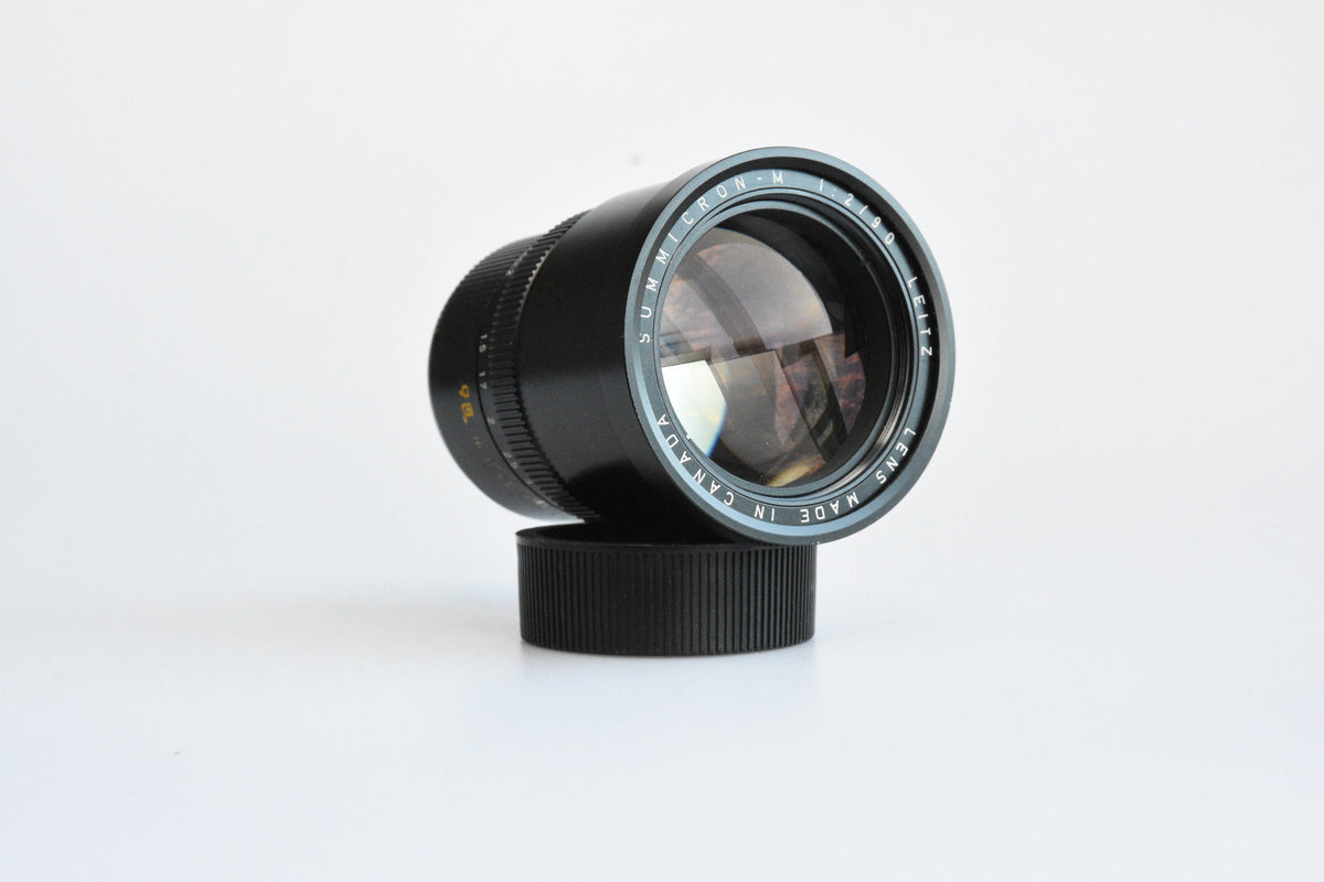 Objectif Leica Summicron 90mm F/2 Chromé, Monture M - Made In Canada
