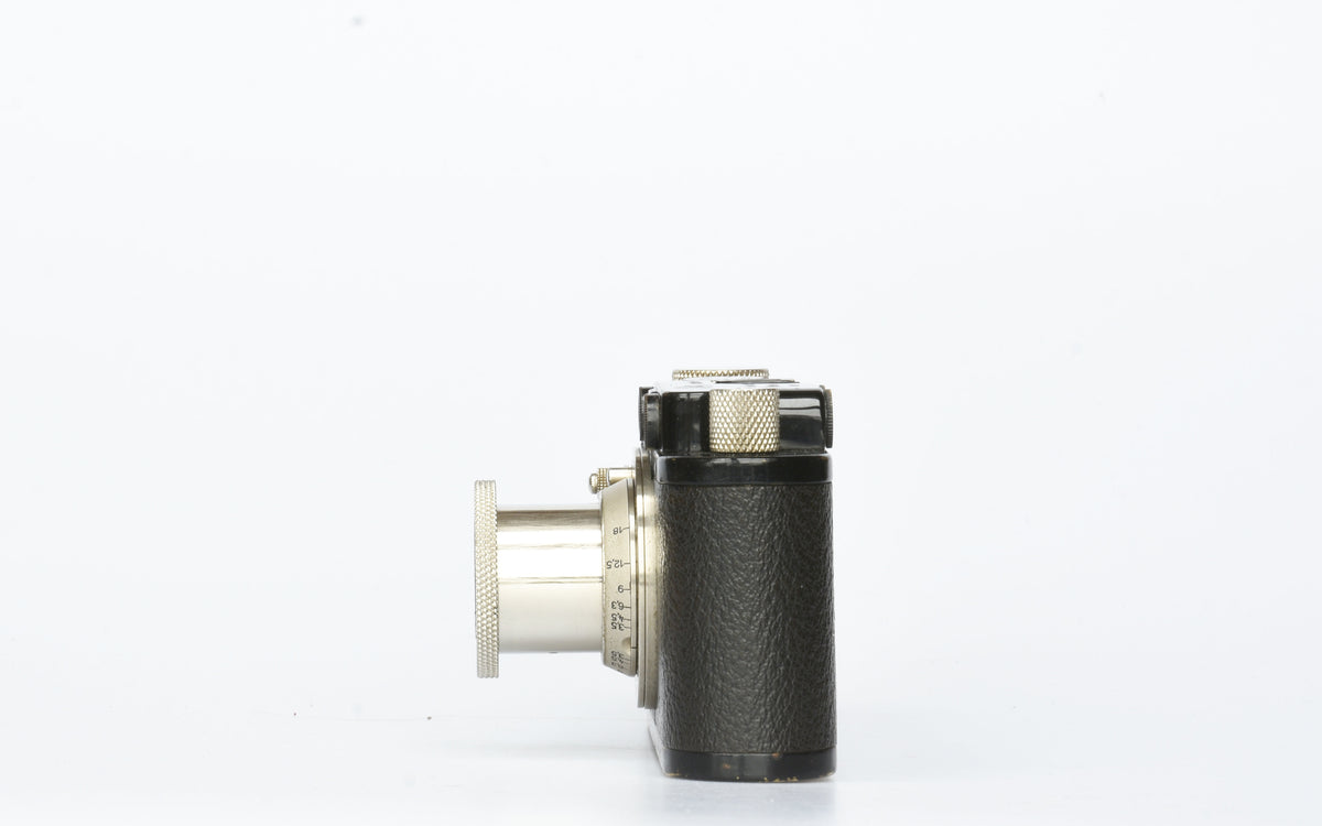 Ensemble LEICA IC Avec Elmar 50mm – Tube Allonge Et Viseur 5cm #457451 – Collection État Correct